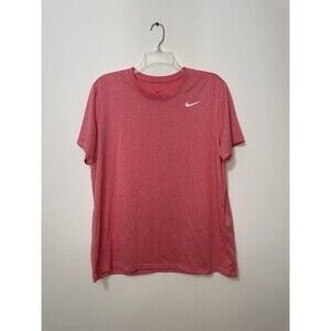 The Nike Tee Dri-Fit Women’s XL Short Sleeve Pink Shirt Lightweight Athletic Top